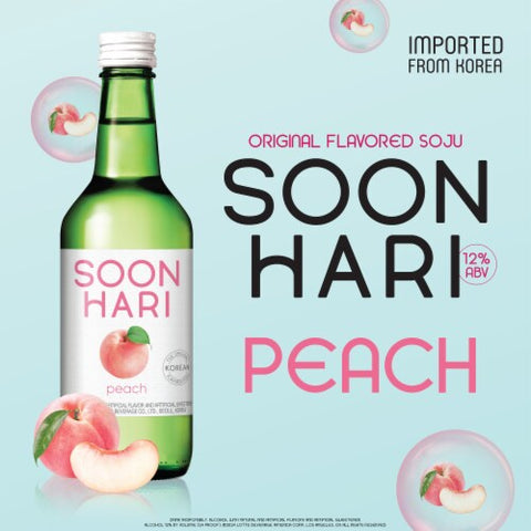 Soonhari Peach Soju