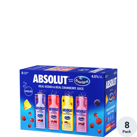 Absolut Ocean Spray Variety Pack