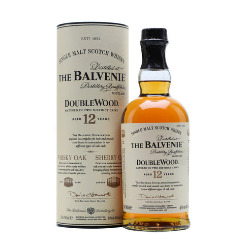 BALVENIE 12 YR DOUBLE WOOD SCOTCH