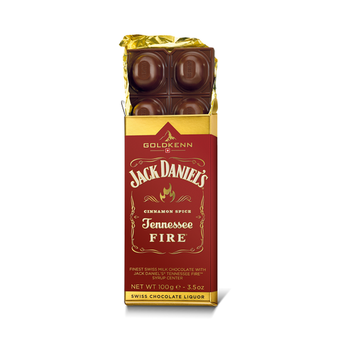 Jack Daniel's Fire Chocolate Bar