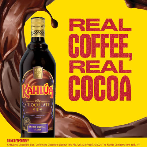 Kahlúa Chocolate Sips Coffee and Chocolate Liqueur