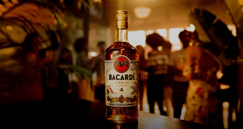 Bacardi Rum Anejo Cuatro