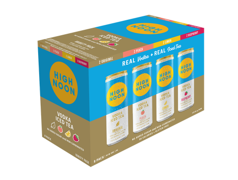 HIGH NOON SPIKED SELTZER ICED TEA 8 PK