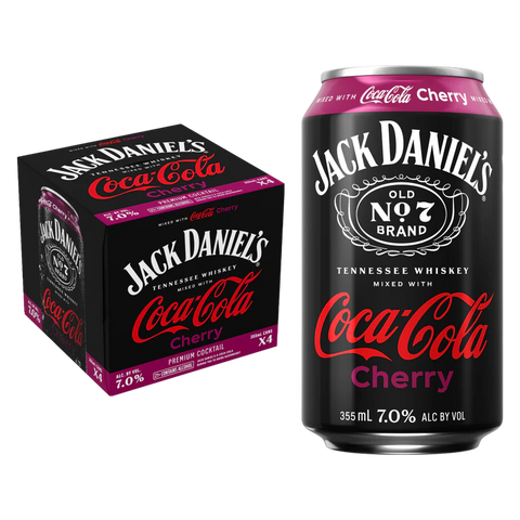 Jack Daniels Whiskey & Cherry Coke