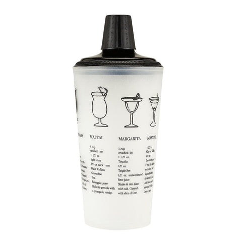 Cocktail Recipe Shaker