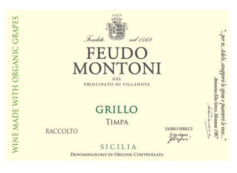 Feudo Montoni Grillo della Timpa Sicilia